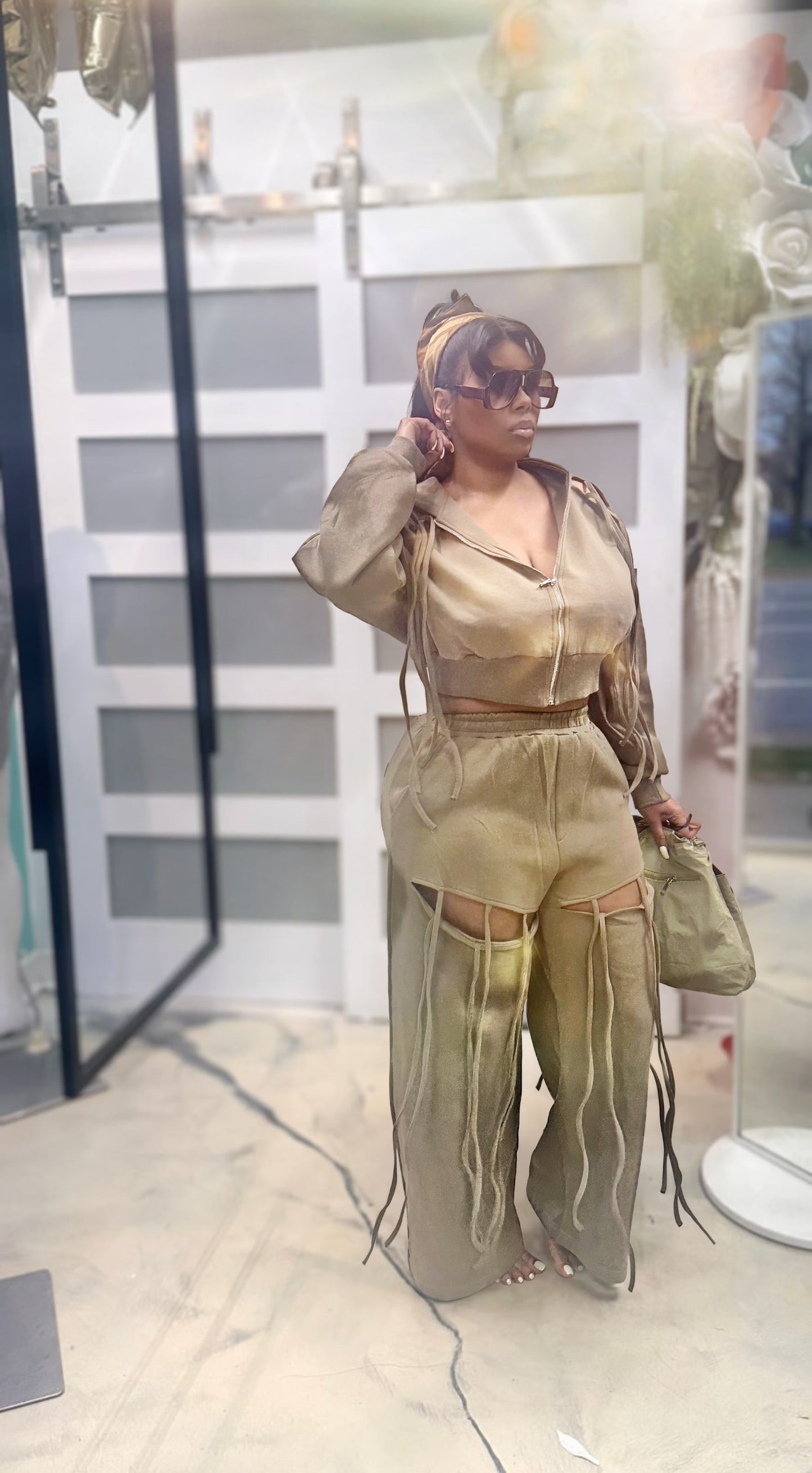 Hands Tie’d Jogger set