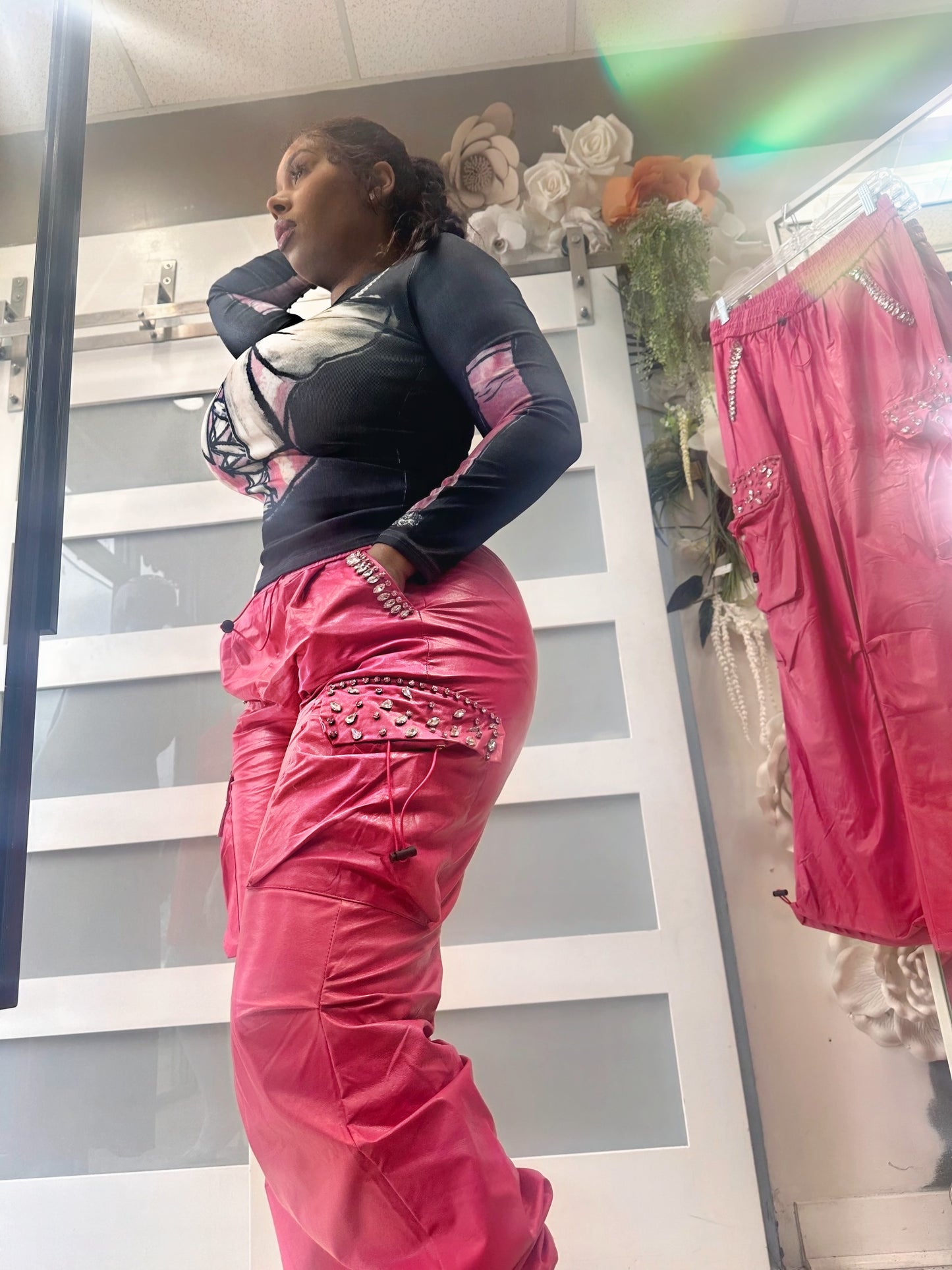 For Her Bling Joggers