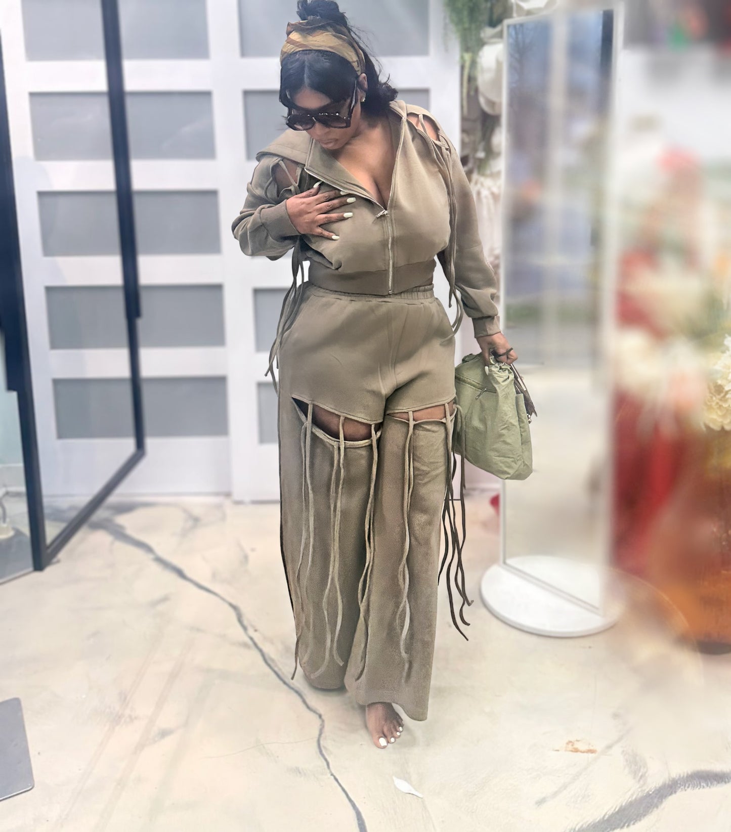 Hands Tie’d Jogger set